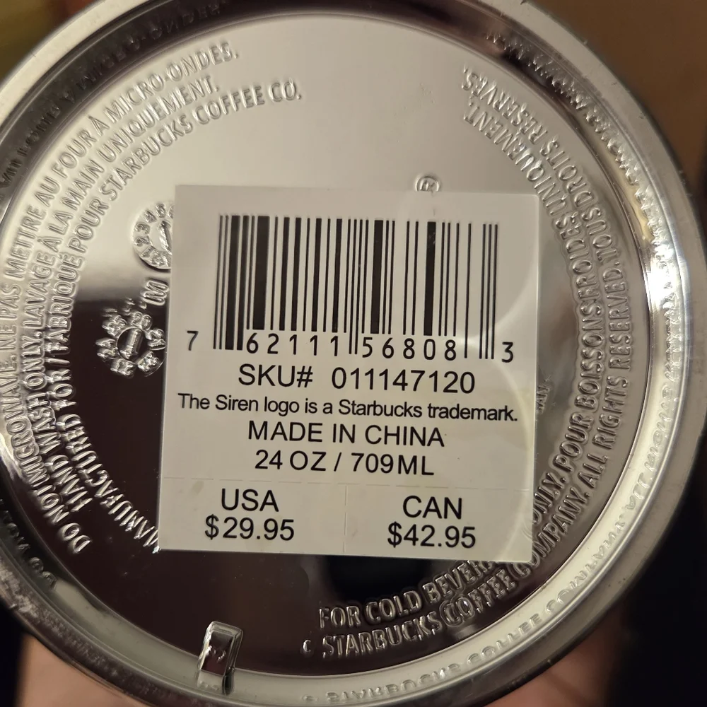 Starbucks Silver Tumbler - Picture 3 of 3